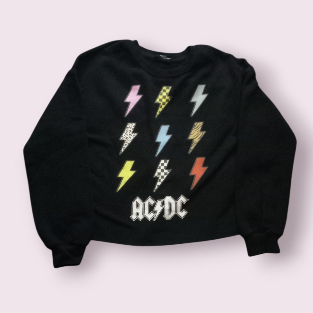 Ac/Dc Lightning Bolt Sweater
